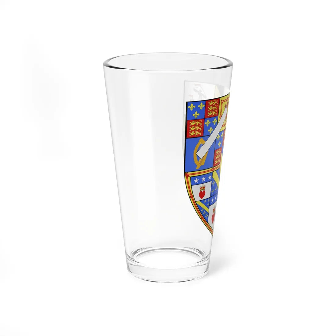 Duke of Buccleuch arms (Scotland) (Coat of Arms) Pint Glass 16oz - Go Mug Yourself