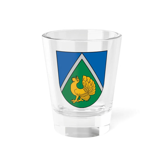 Dundagas novads COA (Latvia) (Coat of Arms) Shot Glass 1.5oz 1.5oz - Go Mug Yourself