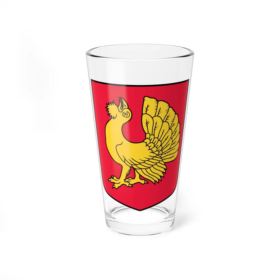Dundagas pagasts COA (Latvia) (Coat of Arms) Pint Glass 16oz 16oz - Go Mug Yourself