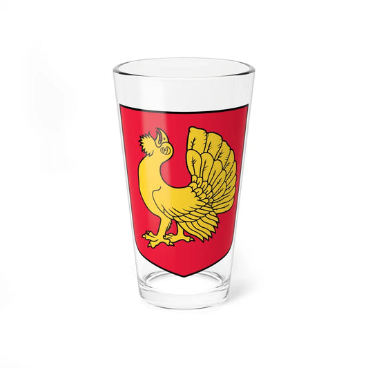 Dundagas pagasts COA (Latvia) (Coat of Arms) Pint Glass 16oz 16oz - Go Mug Yourself