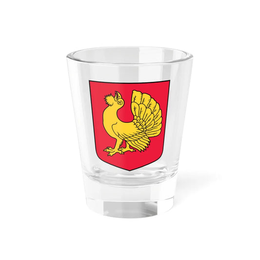 Dundagas pagasts COA (Latvia) (Coat of Arms) Shot Glass 1.5oz 1.5oz - Go Mug Yourself