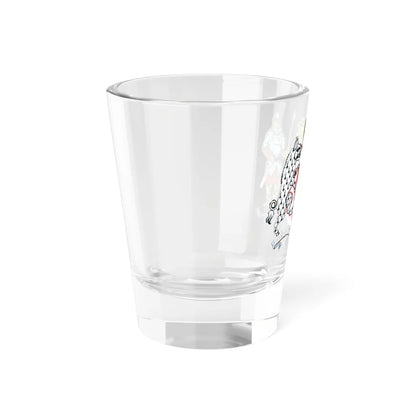 Dundalk Town Crest (Ireland) (Coat of Arms) Shot Glass 1.5oz - Go Mug Yourself