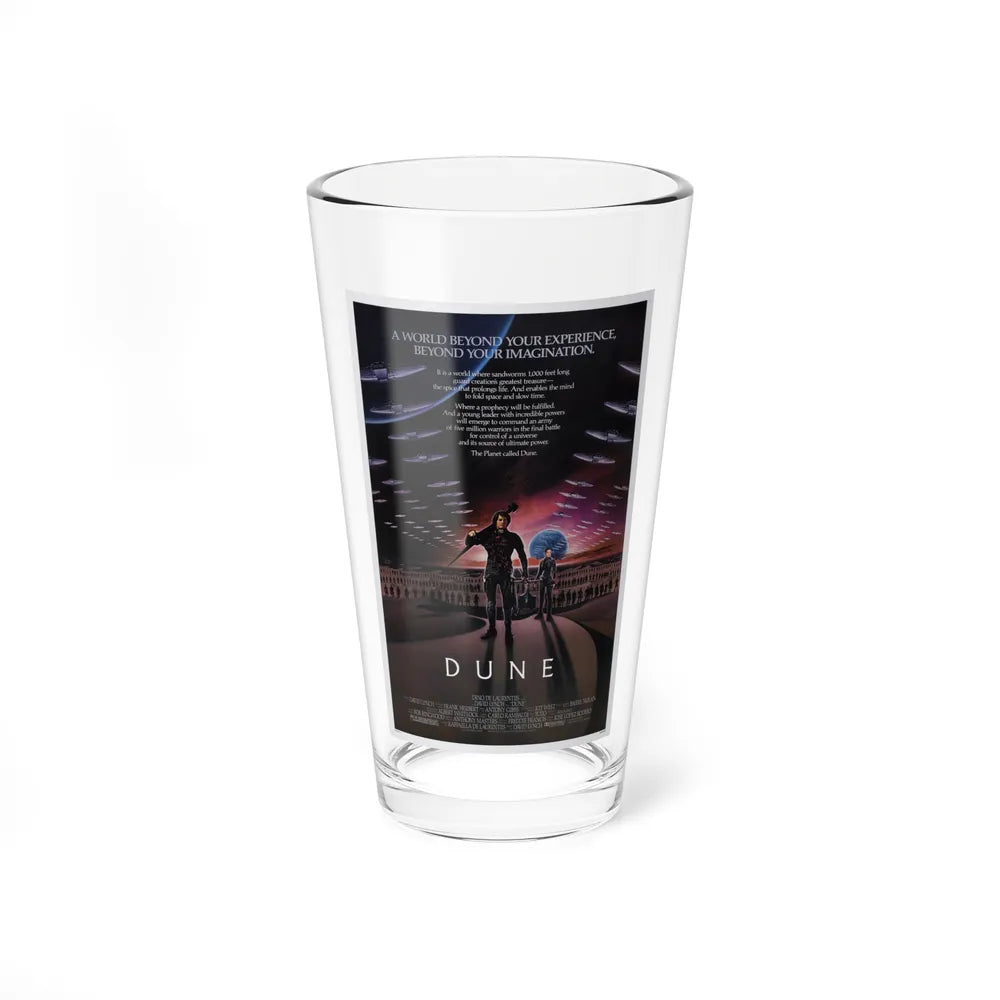 DUNE 1984 Movie Poster - Pint Glass 16oz-16oz-Go Mug Yourself