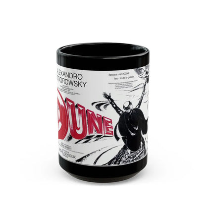 DUNE (JODOROWSKY) Movie Poster - Black Coffee Mug-15oz-Go Mug Yourself