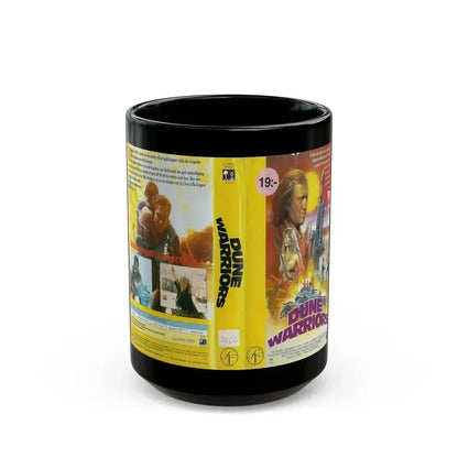 DUNE WARRIORS (VHS COVER) - Black Coffee Mug 15oz - Go Mug Yourself
