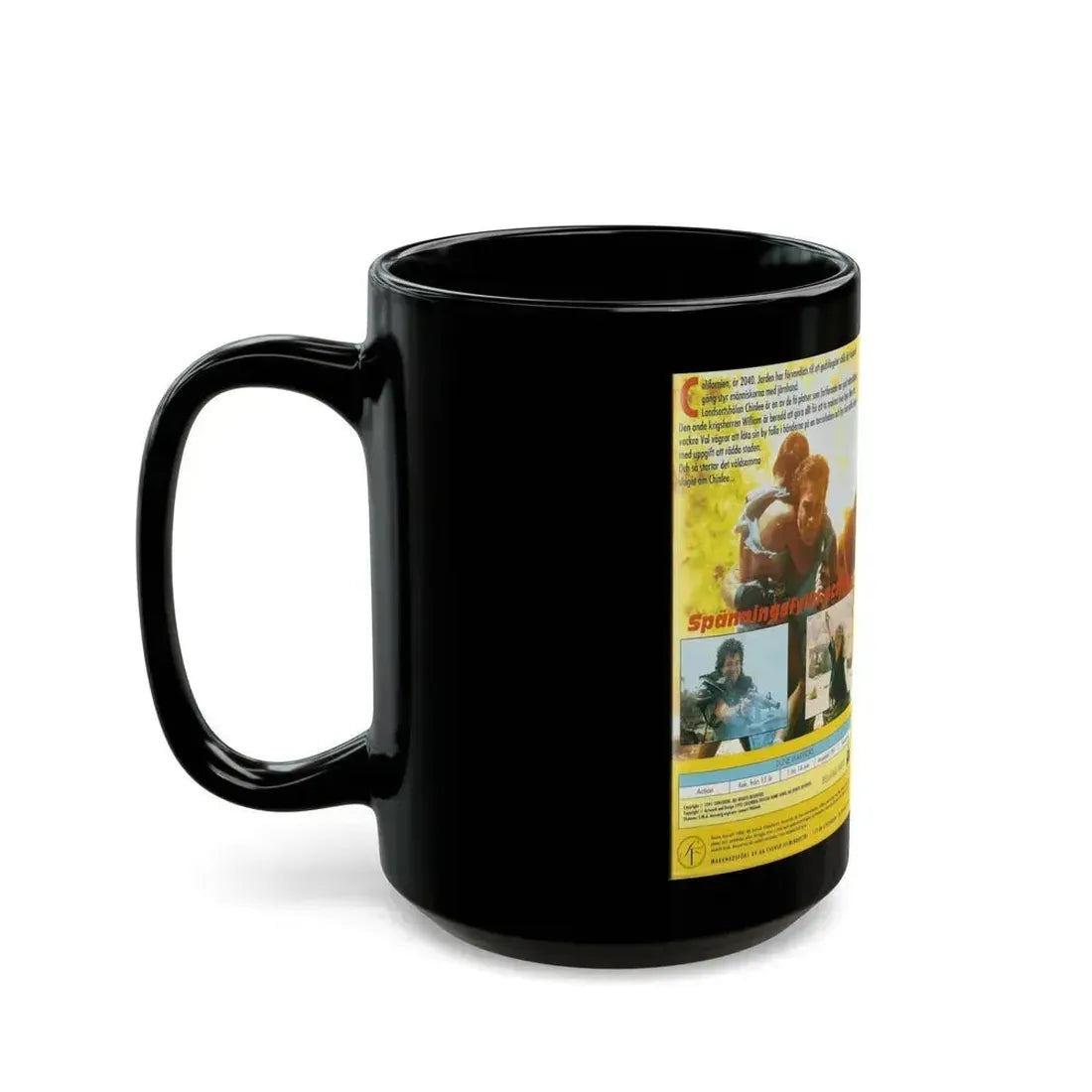 DUNE WARRIORS (VHS COVER) - Black Coffee Mug - Go Mug Yourself