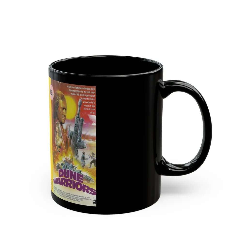 DUNE WARRIORS (VHS COVER) - Black Coffee Mug-Go Mug Yourself