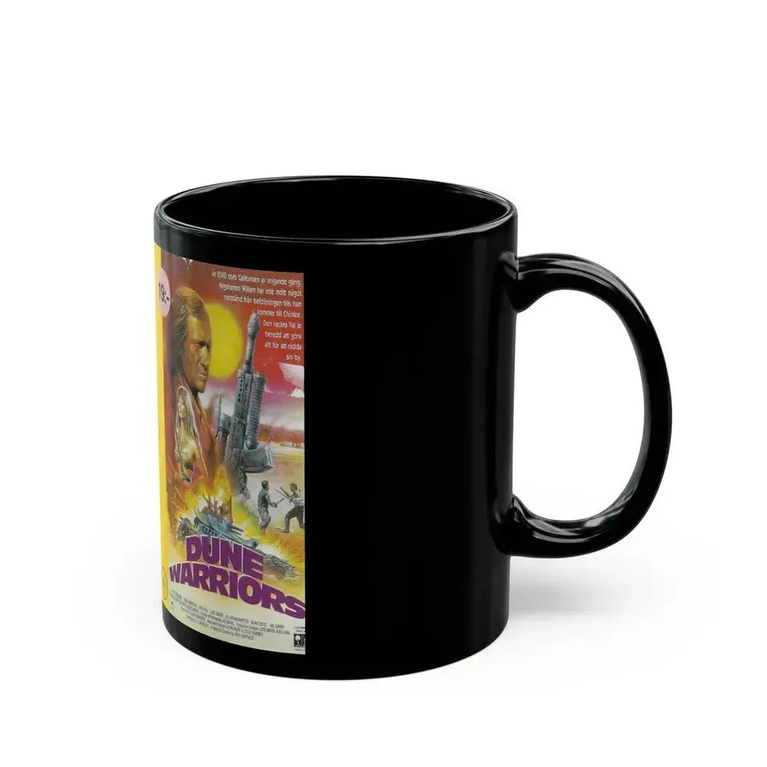 DUNE WARRIORS (VHS COVER) - Black Coffee Mug - Go Mug Yourself