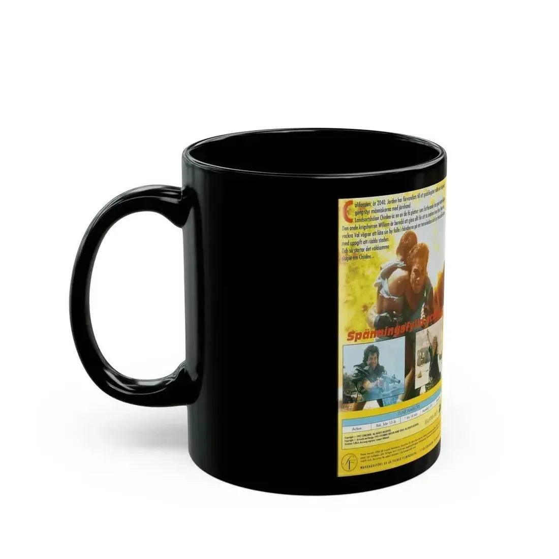 DUNE WARRIORS (VHS COVER) - Black Coffee Mug - Go Mug Yourself