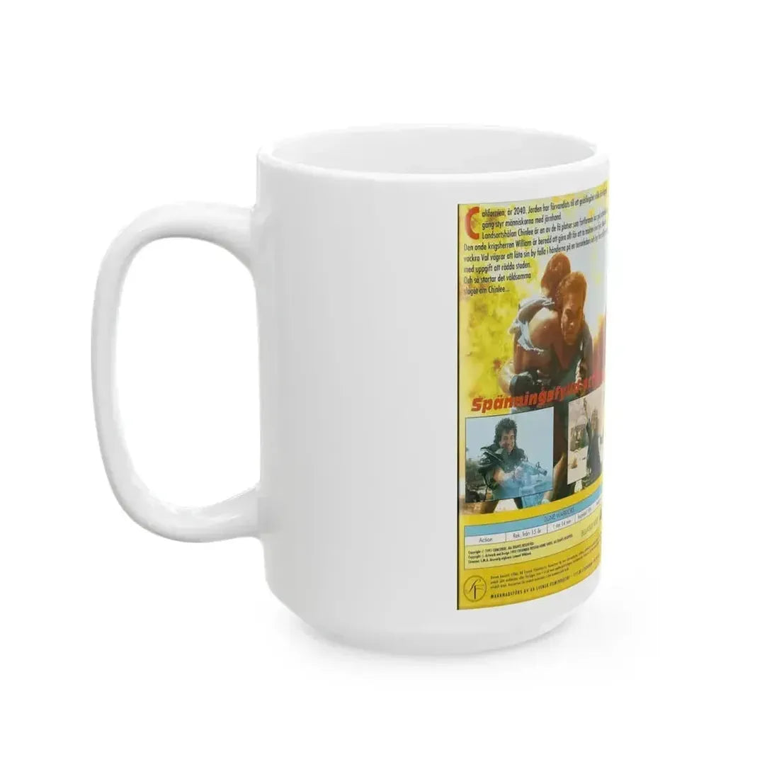 DUNE WARRIORS (VHS COVER) - White Coffee Mug - Go Mug Yourself