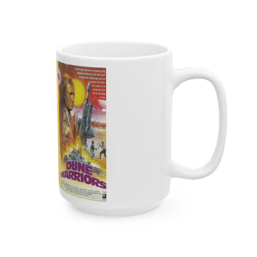 DUNE WARRIORS (VHS COVER) - White Coffee Mug-Go Mug Yourself