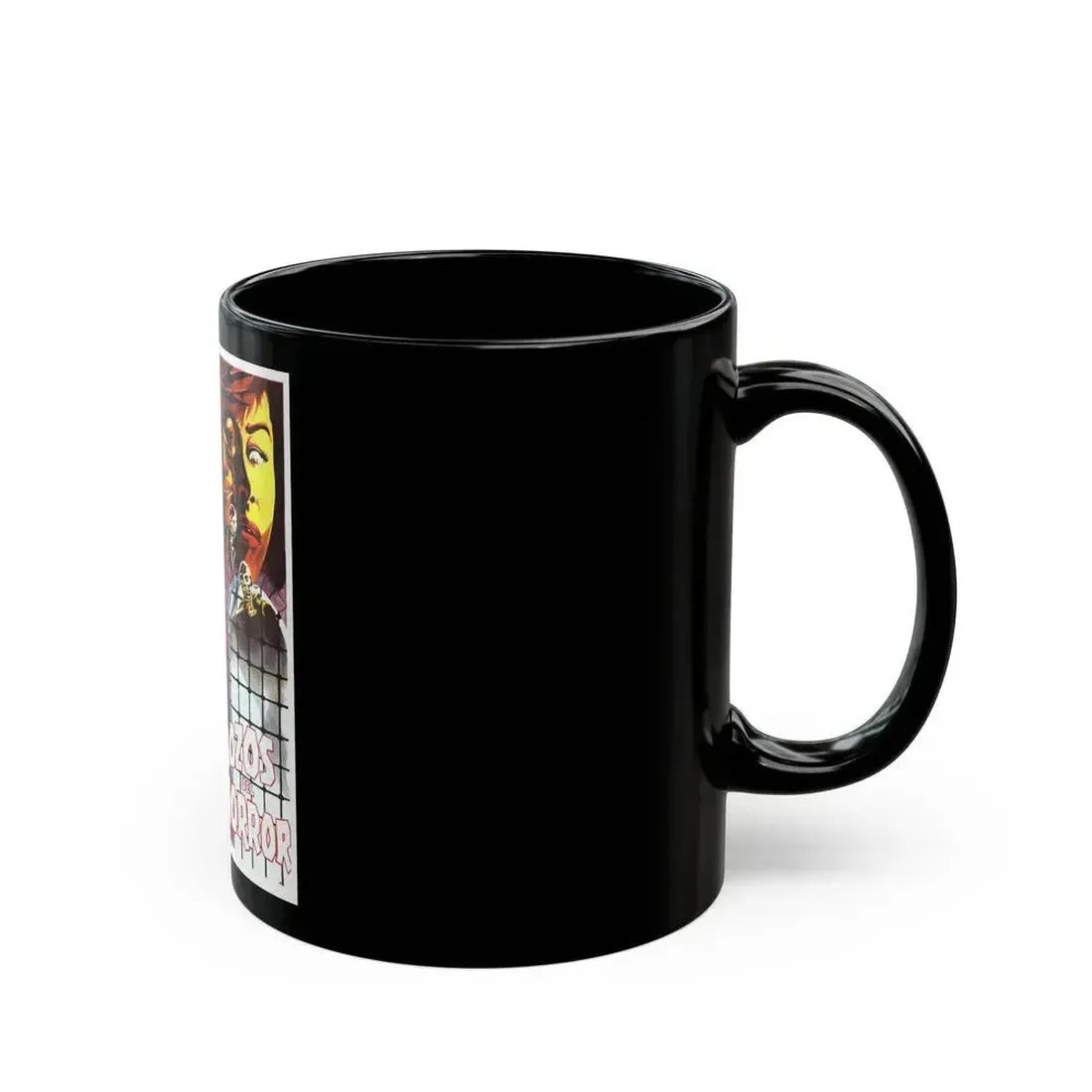 DUNGEON OF HARROW 1962 Movie Poster - Black Coffee Mug - Go Mug Yourself