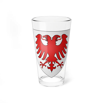 Dunlop of Dunlop arms (Scotland) (Coat of Arms) Pint Glass 16oz 16oz - Go Mug Yourself