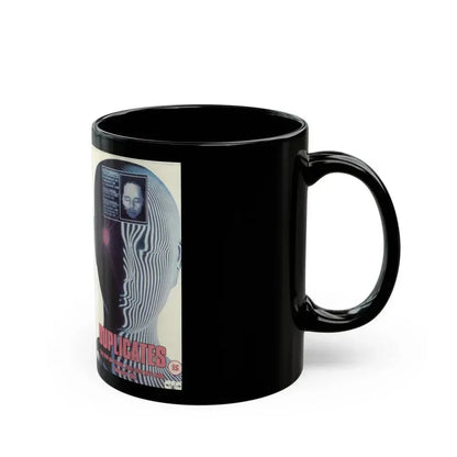 DUPLICATES (VHS COVER) - Black Coffee Mug - Go Mug Yourself