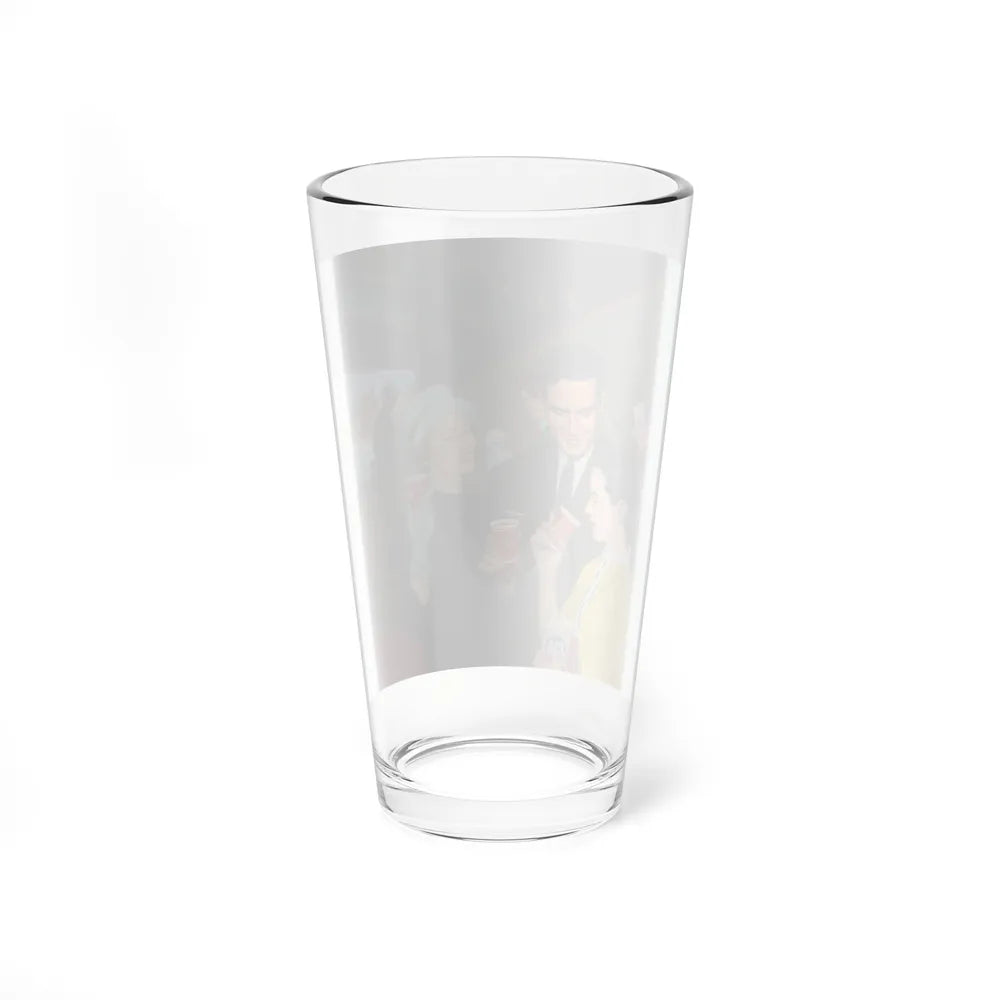 During the Intermission...the Pause that Refreshes, Coca-Cola ad illustration, c. 1960 - Pint Glass 16oz-Go Mug Yourself