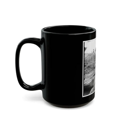 Dutch Gap, Va. The Canal Under Construction (U.S. Civil War) Black Coffee Mug-Go Mug Yourself