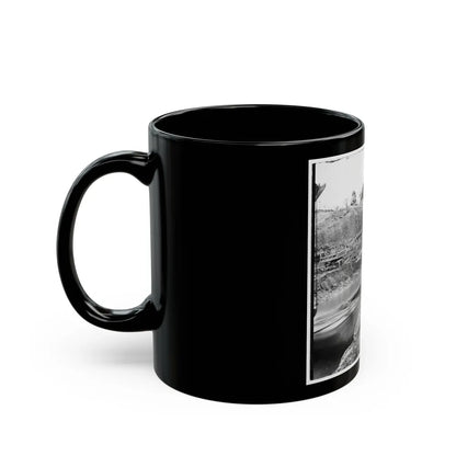 Dutch Gap, Va. The Canal Under Construction (U.S. Civil War) Black Coffee Mug-Go Mug Yourself