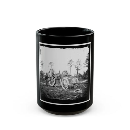 Dutch Gap, Va., Vicinity. Sling For Transporting Big Guns (U.S. Civil War) Black Coffee Mug-15oz-Go Mug Yourself