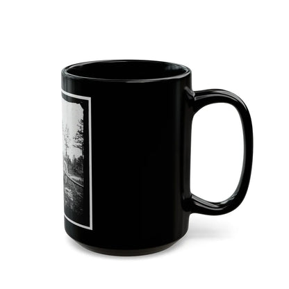 Dutch Gap, Va., Vicinity. Sling For Transporting Big Guns (U.S. Civil War) Black Coffee Mug-Go Mug Yourself