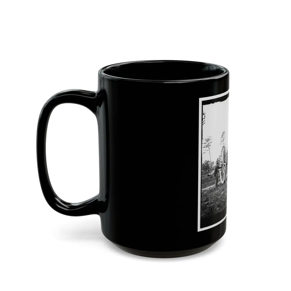 Dutch Gap, Va., Vicinity. Sling For Transporting Big Guns (U.S. Civil War) Black Coffee Mug-Go Mug Yourself