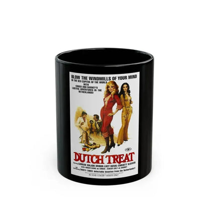 DUTCH TREAT 1987 Movie Poster - Black Coffee Mug 11oz - Go Mug Yourself
