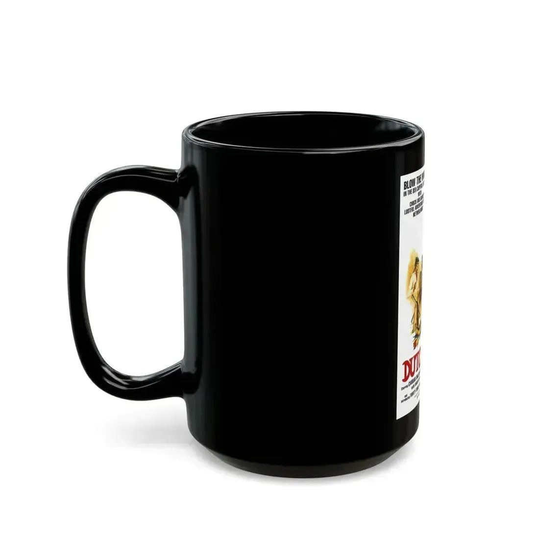 DUTCH TREAT 1987 Movie Poster - Black Coffee Mug - Go Mug Yourself