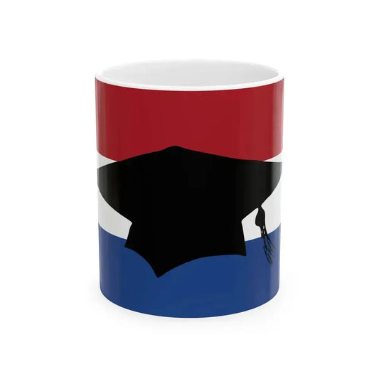 Dutch university icon (Netherlands) White Coffee Mug 11oz - Go Mug Yourself