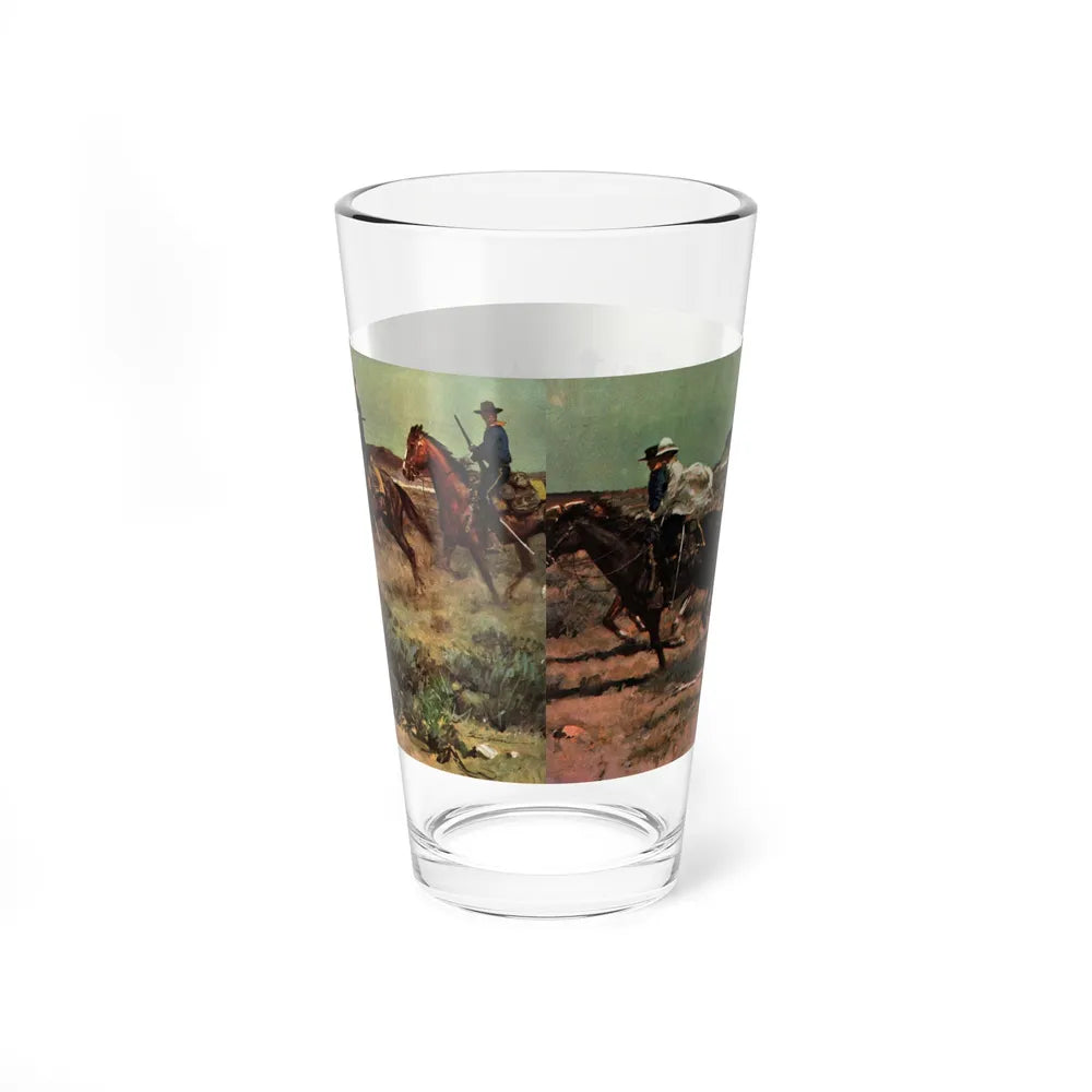 Duty, Collier's, November 22, 1952, Illustration by Donald Teague as Edwin Dawes - Pint Glass 16oz-Go Mug Yourself