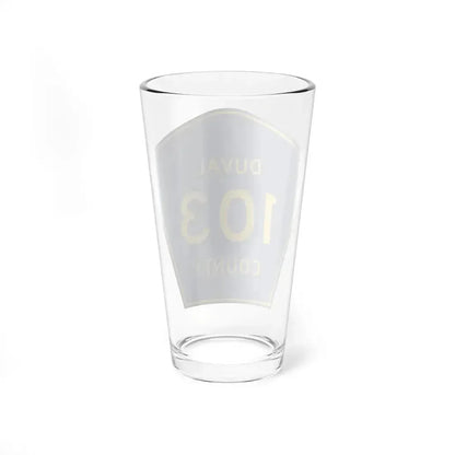 Duval County 103 (Florida) (Road Sign) Pint Glass 16oz - Go Mug Yourself