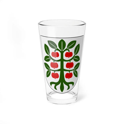 Duvbo vapen (Sweden) (Coat of Arms) Pint Glass 16oz 16oz - Go Mug Yourself