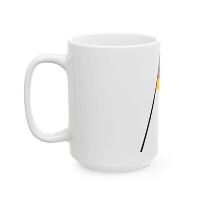 DUvlag (Germany) White Coffee Mug - Go Mug Yourself