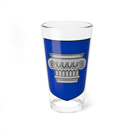 Dāviņu pagasta ģerbonis (Latvia) (Coat of Arms) Pint Glass 16oz 16oz - Go Mug Yourself