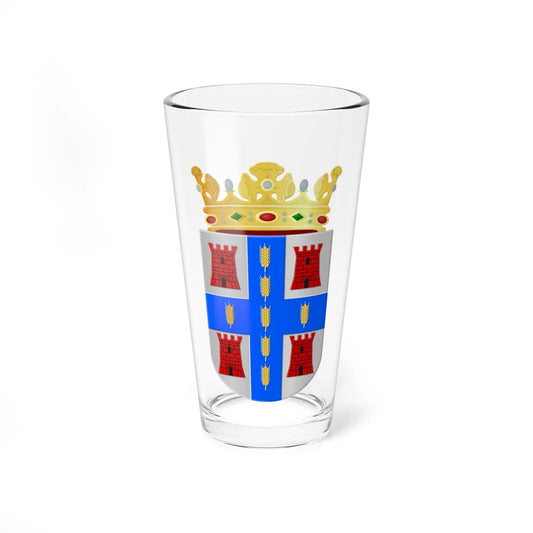 Dwingeloo wapen 1963 (Netherlands) (Coat of Arms) Pint Glass 16oz 16oz - Go Mug Yourself