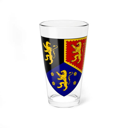 DYFED Shield (United Kingdom) (Coat of Arms) Pint Glass 16oz 16oz - Go Mug Yourself