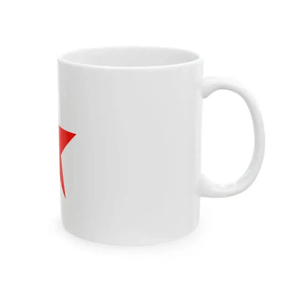 DYFI-flag (India) White Coffee Mug - Go Mug Yourself