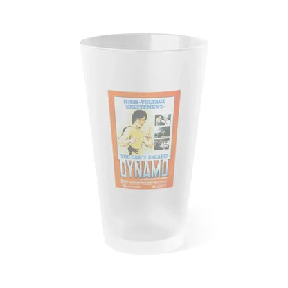 DYNAMO 1978 Movie Poster - Frosted Pint Glass 16oz 16oz Frosted - Go Mug Yourself