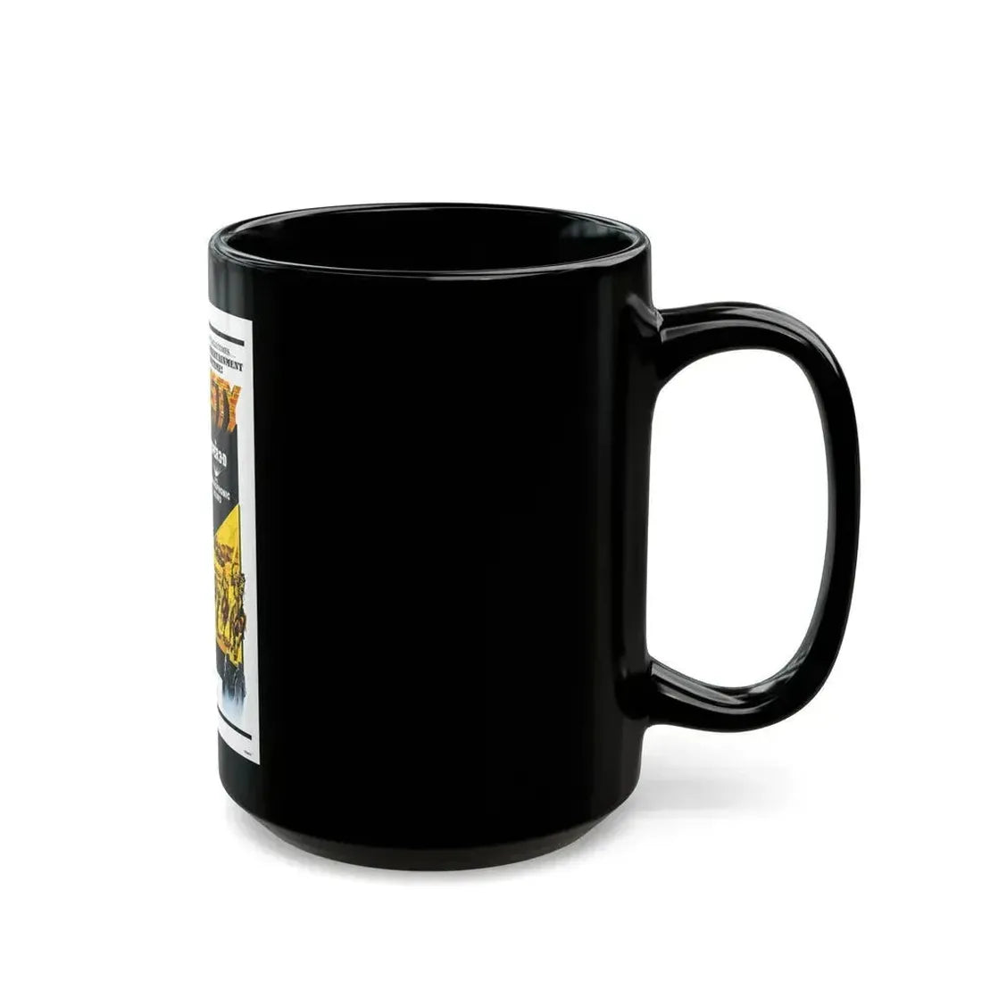 DYNASTY 1977 Movie Poster - Black Coffee Mug - Go Mug Yourself