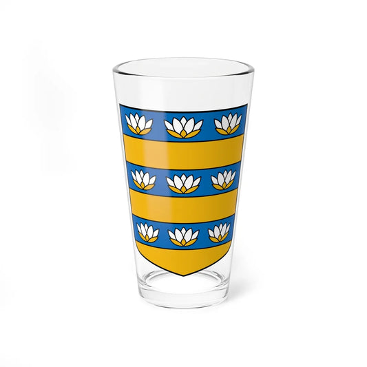 Dzērbenes pagasta ģerbonis (Latvia) (Coat of Arms) Pint Glass 16oz 16oz - Go Mug Yourself