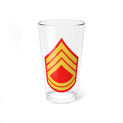 E 7 USMC gunnery sergeant 1954-1959 (United States) (Military Rank) Pint Glass 16oz 16oz - Go Mug Yourself