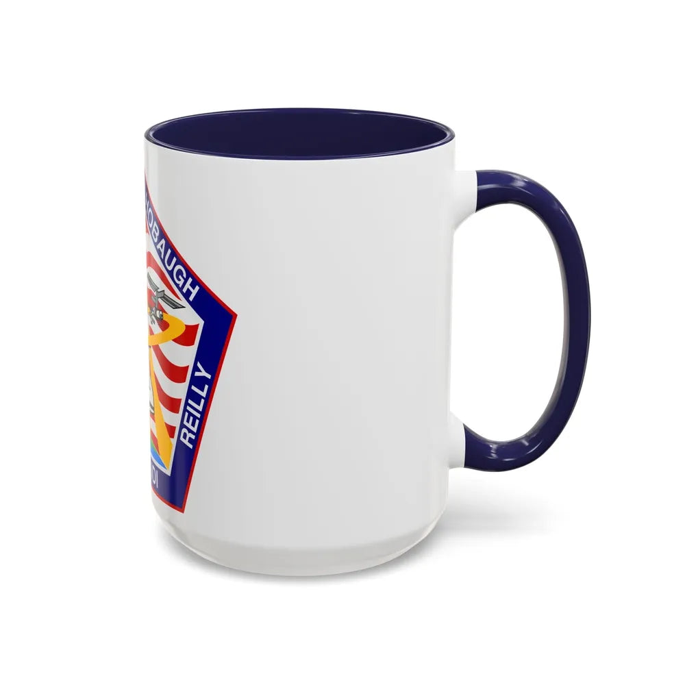 STS 104 (NASA) Accent Coffee Mug-Go Mug Yourself