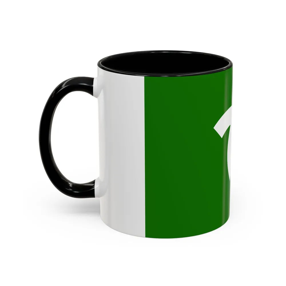 Flag of Kobe Japan - Accent Coffee Mug-Go Mug Yourself