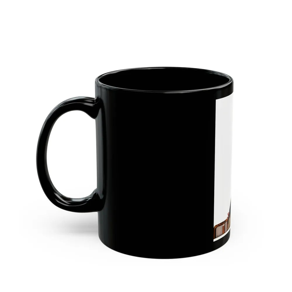 Fashion Illustration (2) - Black Coffee Mug-Go Mug Yourself