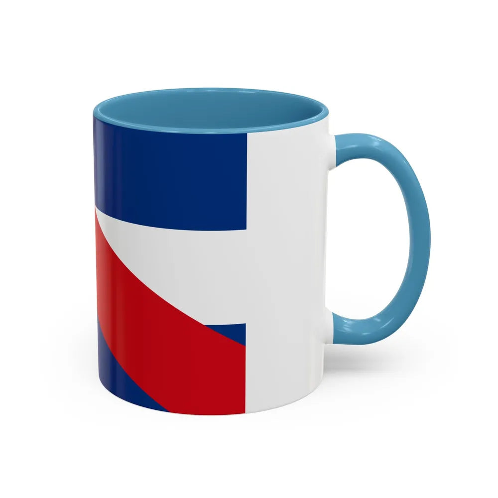 Flag of Federalist Party - Accent Coffee Mug-Go Mug Yourself