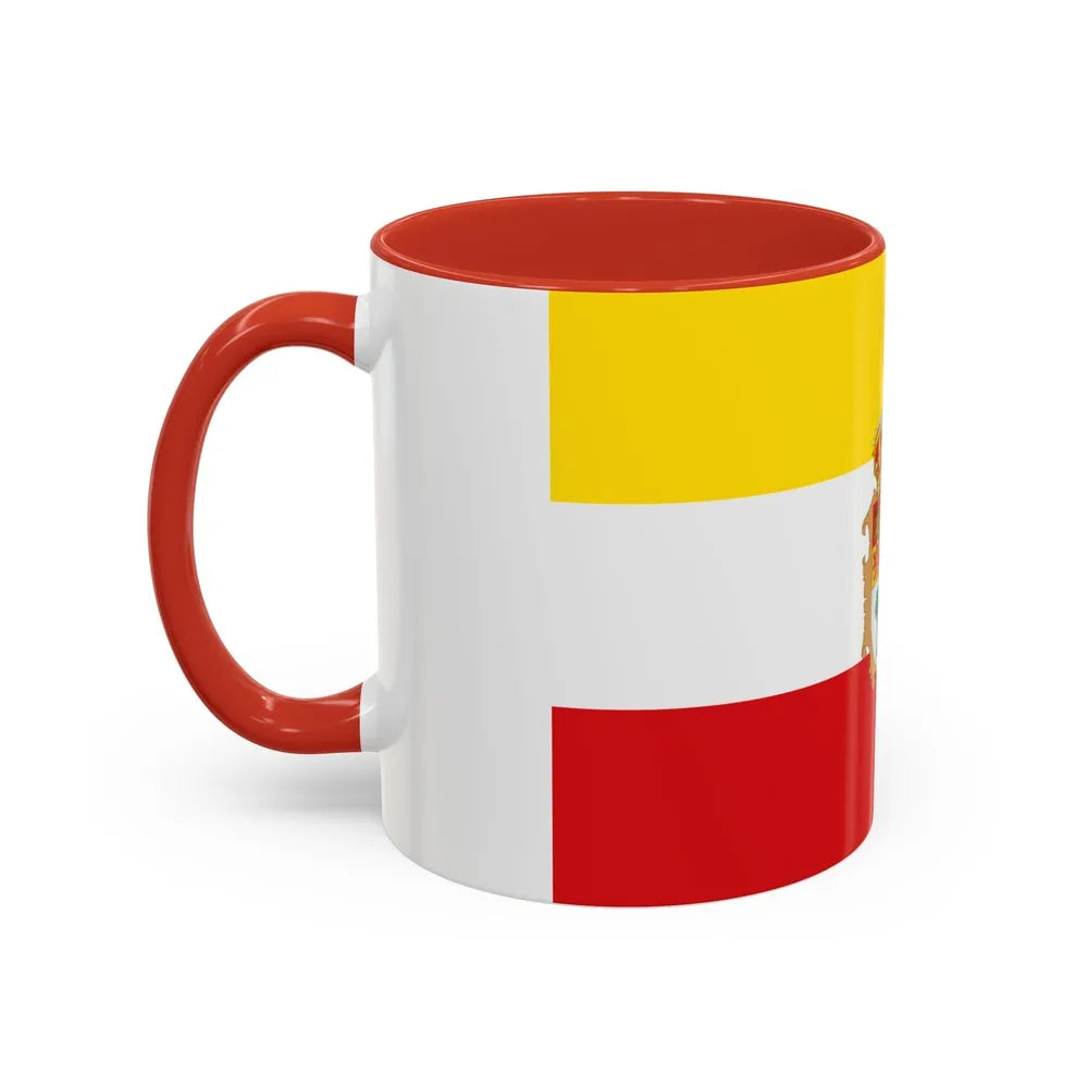 Flag of Cuenca Spain - Accent Coffee Mug-Go Mug Yourself