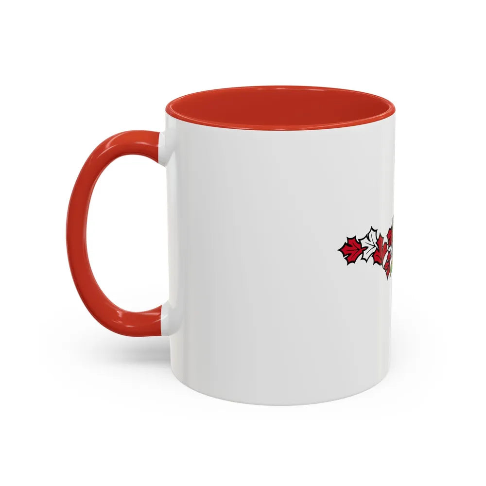 Canadian Helm - Accent Coffee Mug-Go Mug Yourself