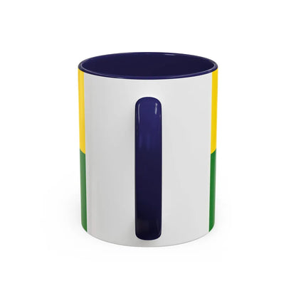 Flag of Deggendorf Germany - Accent Coffee Mug-Go Mug Yourself