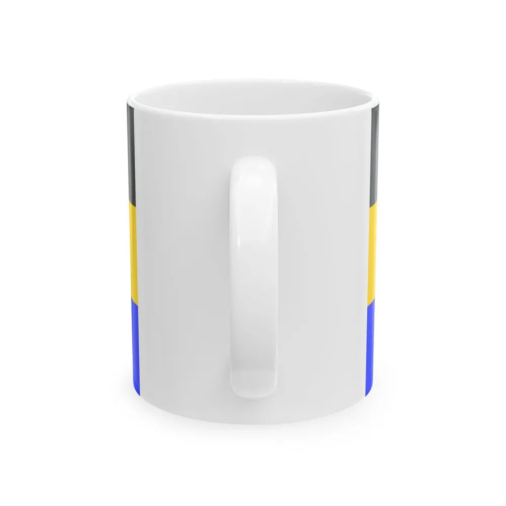 Flag of Weilheim Schongau Germany - White Coffee Mug-Go Mug Yourself