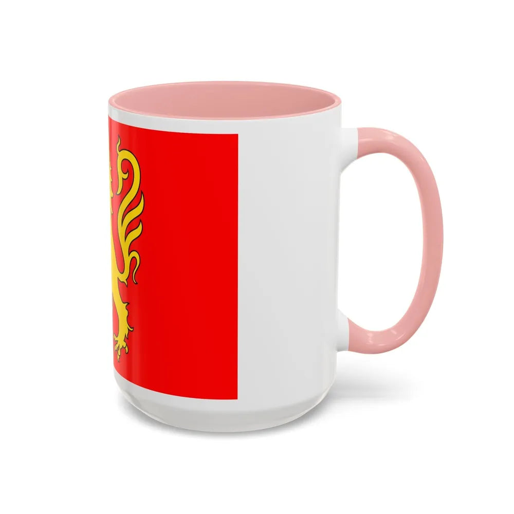 Flag of Aveyron France - Accent Coffee Mug-Go Mug Yourself