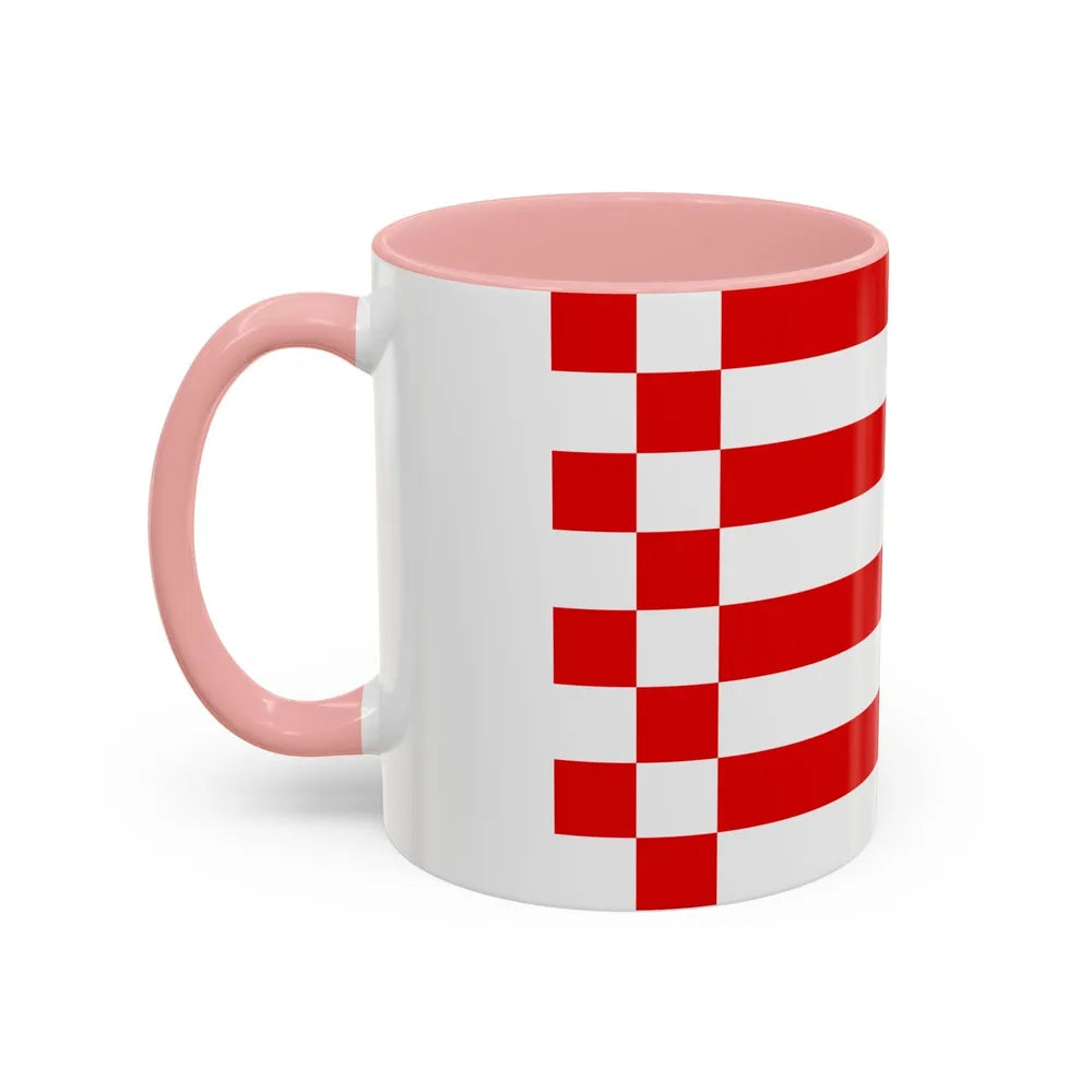 Flag of Bremen Germany - Accent Coffee Mug-Go Mug Yourself