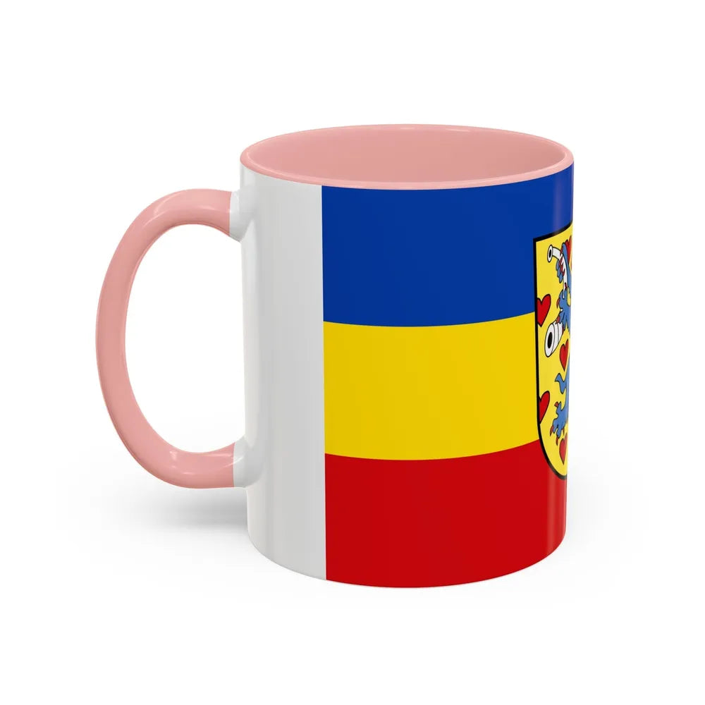 Flag of Gifhorn Germany - Accent Coffee Mug-Go Mug Yourself